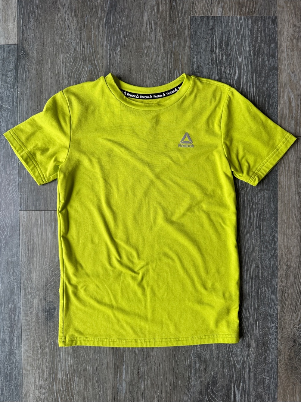 Reebok Kids' Bright Neon Yellow Athletic Tee